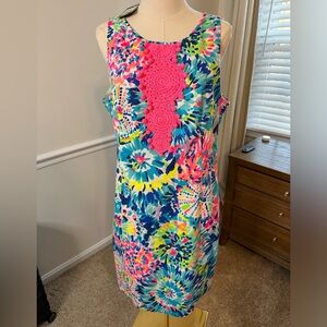 BRAND NEW Lily Pulitzer Adara Shift Dress, Dive In, Size 14